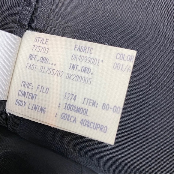 Donna Karan Mens Wool Blazer Sport Coat 42 - Picture 6 of 10